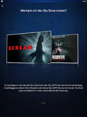 Sky Store Player android App screenshot 1