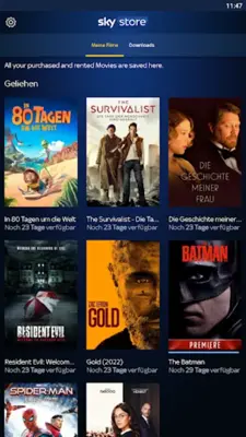 Sky Store Player android App screenshot 7